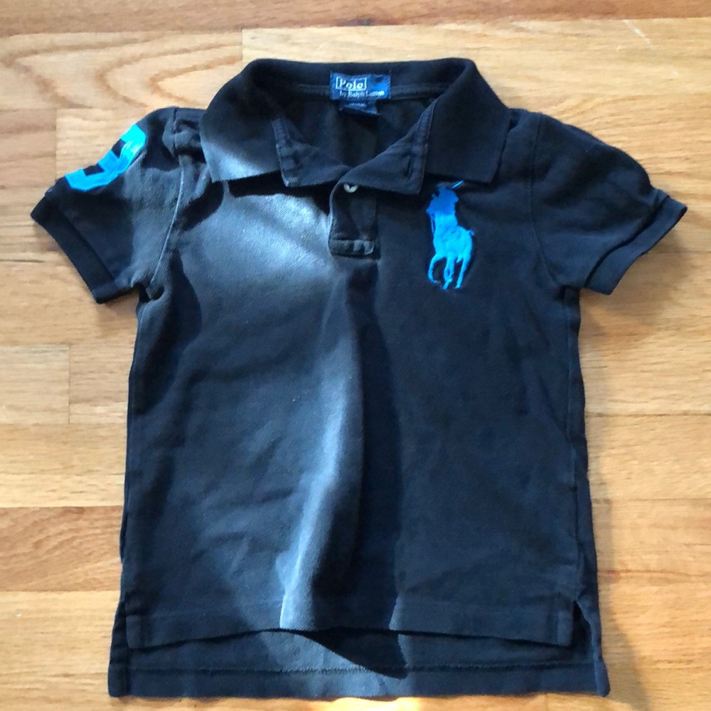 Polo by Ralph Lauren size 4T black polo